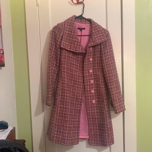 Tweed Trench Coat
